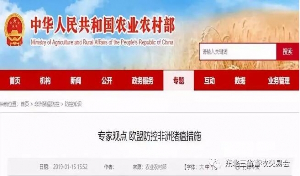 歐盟國家減緩非洲豬瘟在豬群中傳播的37種有效措施