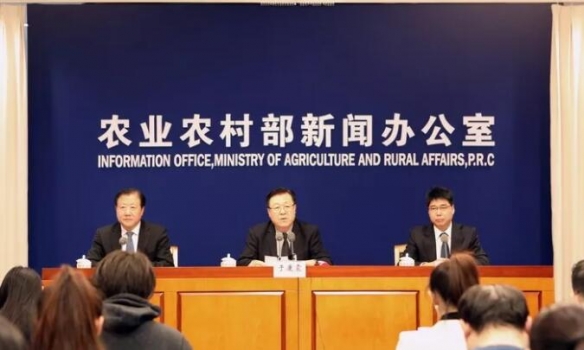 2019年12月份全國能繁母豬存欄增長2.2%，生豬出欄增長14.1%，豬料增長2%