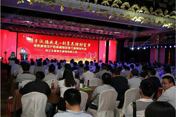 熱烈祝賀“沃德威先-美系種豬生產(chǎn)性能暨基因推介新聞發(fā)布會(huì)”成功舉辦